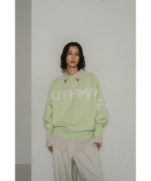 Knuth Marf（クヌースマーフ）の「Knuth Marf logo knit(unisex)（ニット/セーター・メンズ）」