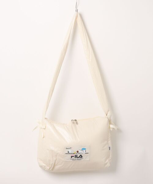 PEANUTS(ピーナッツ)の「【FILA】PEANUTS サイドリボンショルダーバッグ/ピーナッツ/コラボ(ショルダーバッグ・レディース・シルバー/ブラック/アイボリー・FREE)」の15枚目の写真