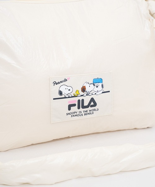 PEANUTS(ピーナッツ)の「【FILA】PEANUTS サイドリボンショルダーバッグ/ピーナッツ/コラボ(ショルダーバッグ・レディース・シルバー/ブラック/アイボリー・FREE)」の9枚目の写真