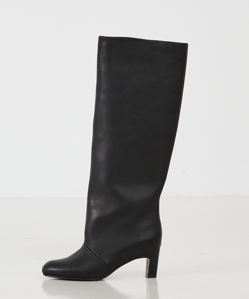 qualite(カリテ)の「【REMME】ワイドミドルブーツ/秋ブーツ/ロングブーツ(ブーツ・レディース・ブラック・36)」の18枚目の写真