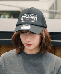 THRASHER（スラッシャー）の「WAPPEN MESH CAP/スラッシャーブランドロゴワッペンメッシュキャップ（キャップ）」