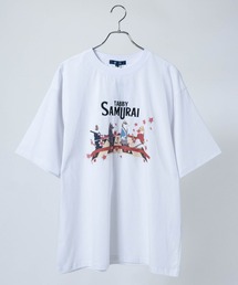 JOHN'S CLOSET（ジョンズクローゼット）の「【13】和柄ネコ刺繍 半袖Tシャツ（Tシャツ/カットソー）」