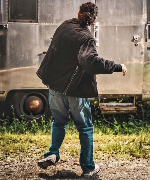 WONDER WALL MOTEL(ワンダーウォールモーテル)の「mj10805- MILITARY COATCH JKT コーチジャケット(ブルゾン・メンズ・カーキ/ブラック・L/XL/S/M)」の22枚目の写真