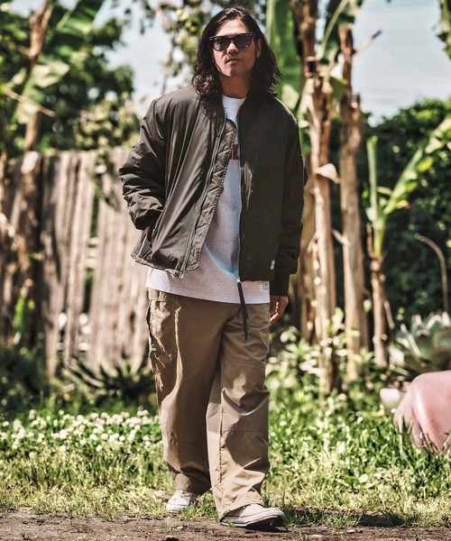 WONDER WALL MOTEL(ワンダーウォールモーテル)の「mj10805- MILITARY COATCH JKT コーチジャケット(ブルゾン・メンズ・カーキ/ブラック・L/XL/S/M)」の16枚目の写真