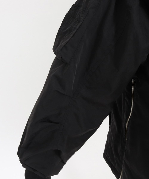 WONDER WALL MOTEL(ワンダーウォールモーテル)の「mj10805- MILITARY COATCH JKT コーチジャケット(ブルゾン・メンズ・カーキ/ブラック・L/XL/S/M)」の4枚目の写真