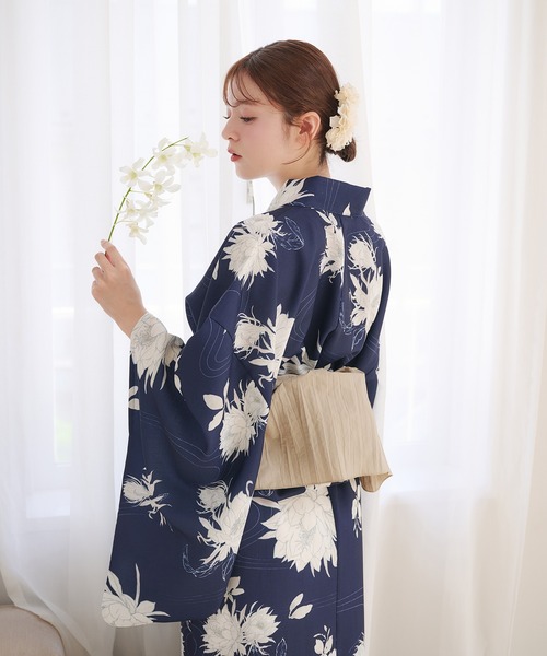 着物・浴衣 treat urself Treat vintage lace Yukata 楽天市場】浴衣 ゆかた yukata レディース 2点セット 作り帯