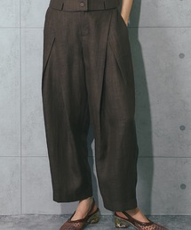 予約商品】その他パンツ（ブラウン/茶色系・リネン・麻