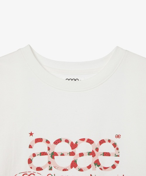 Tシャツ・カットソー AEAE WEB LOGO TSHIRTS WHITECAMO AE45SWTS004WCM WEB LOGO T-SHIRTS（Tシャツ/カットソー）｜aeae