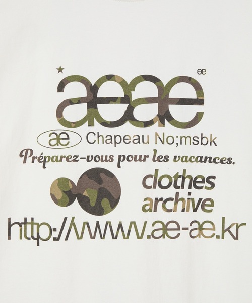AEAE/WEB LOGO T-SHIRTS /ユニセックス WEB LOGO T-SHIRTS（Tシャツ/カットソー）｜aeae