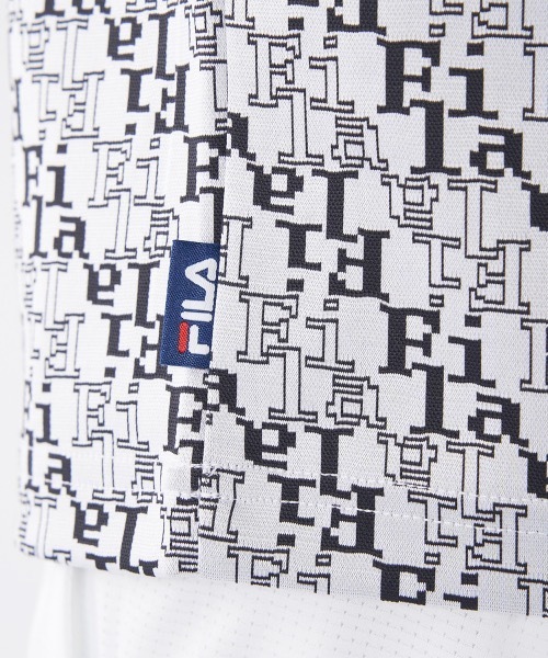 FILA GOLF（フィラゴルフ ）の「【FILA GOLF/フィラゴルフ】半袖ロゴシャツ　ゴルフ　おしゃれなギフトに最適！（シャツ/ブラウス・メンズ・ブルー/ホワイト・LARGE/X-LARGE/MEDIUM/XX-LARGE）」の7枚目の写真
