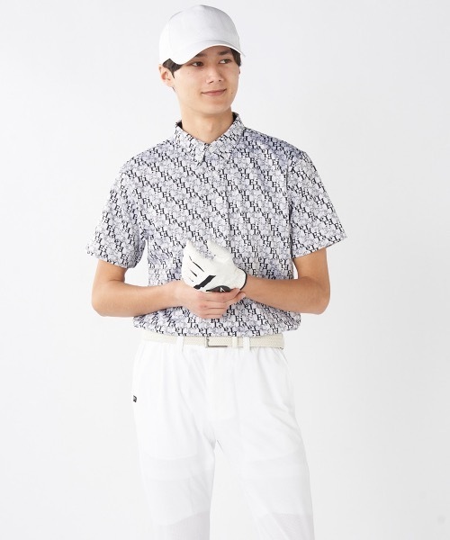 フィラ ゴルフ FILA GOLF FILA GOLF 半袖シャツ （RD） セール】【FILA GOLF/フィラゴルフ】ハーフジップ半袖シャツ