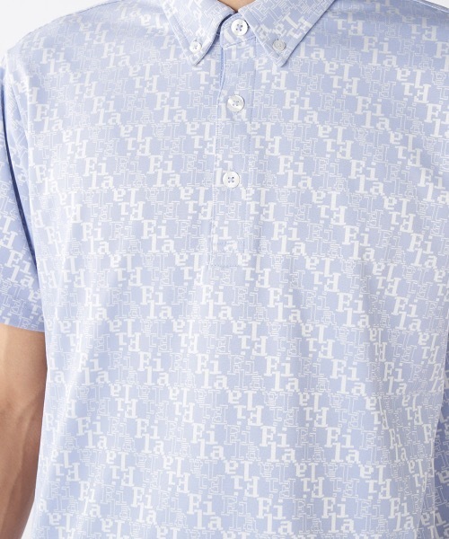 FILA GOLF（フィラゴルフ ）の「【FILA GOLF/フィラゴルフ】半袖ロゴシャツ　ゴルフ　おしゃれなギフトに最適！（シャツ/ブラウス・メンズ・ブルー/ホワイト・LARGE/X-LARGE/MEDIUM/XX-LARGE）」の16枚目の写真