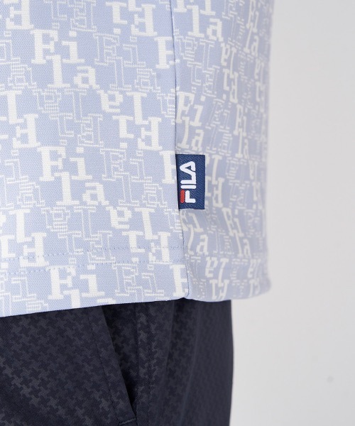 フィラ ゴルフ FILA GOLF FILA GOLF 半袖シャツ （BL） セール】【FILA GOLF:フィラゴルフ】ボタニカルリーフ柄半袖