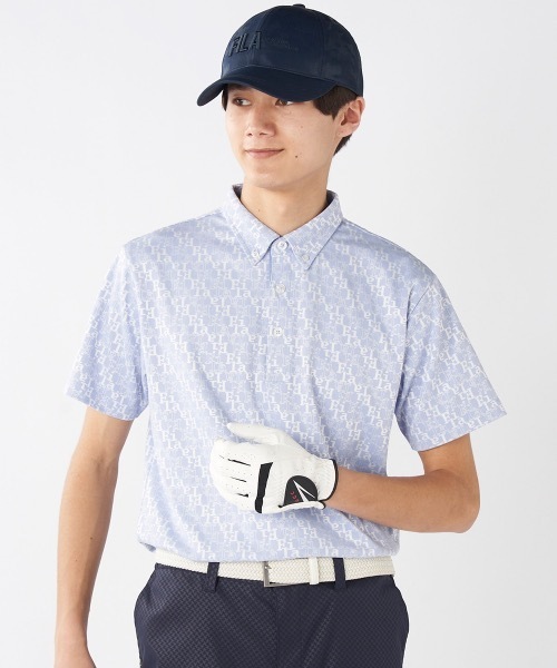 セール】【FILA GOLF/フィラゴルフ】半袖ロゴシャツ ゴルフ