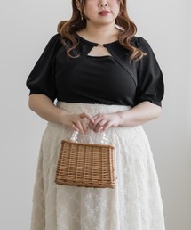 CLETTE | デコルテデザインサマーニット(ニット/セーター)