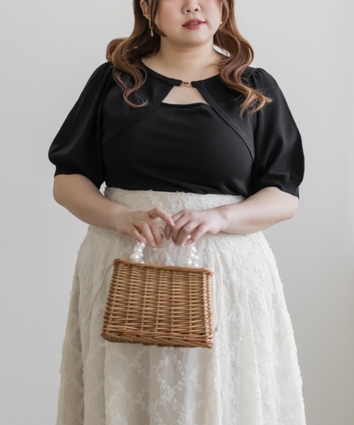 ちゃむちさま専用の　vintage courreges サマーニット 希少】 Courreges ニット 半袖 チェック サマーニット 黒