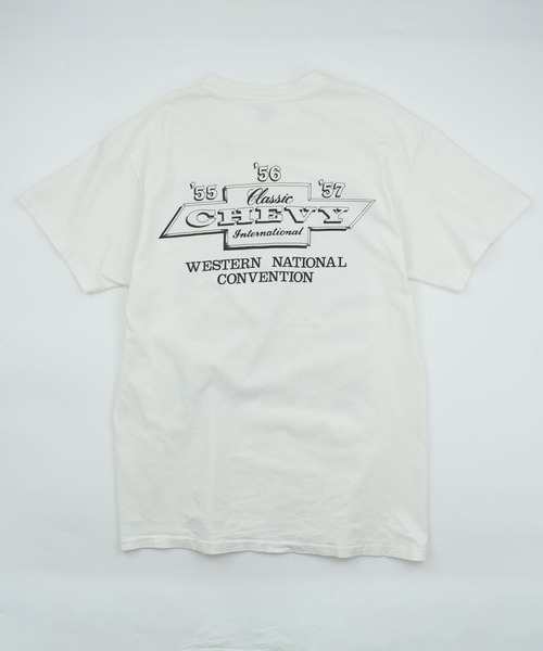 LABORATORY R(ラボラトリーアール)の「【USED】90’s Hanes “HEART BEAT” レーシング Tシャツ(Tシャツ/カットソー・メンズ・ホワイト・LARGE)」の10枚目の写真