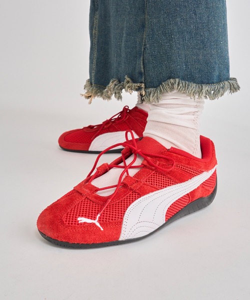【つゆーん】Puma プーマスピードキャットGOスニーカー PUMA プーマ ウィメンズ スピードキャット GO スニーカー
