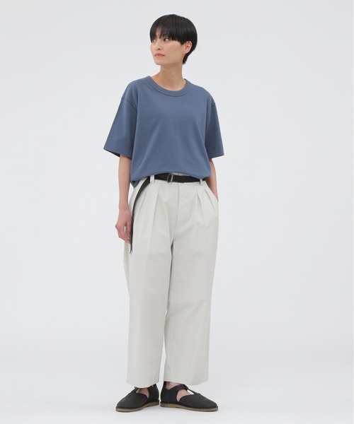 極美品 MHL ligh weight loop back スウェット 2 茶 MHL.（エムエイチエル）の「LIGHT LOOPBACK COTTON（スウェット