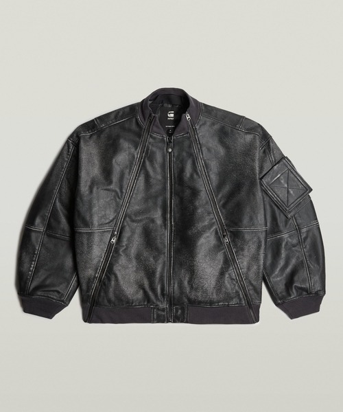 CLANE Balloon Jacket レザー CLANE 】 FAKE LEATHER BALLOON JACKET