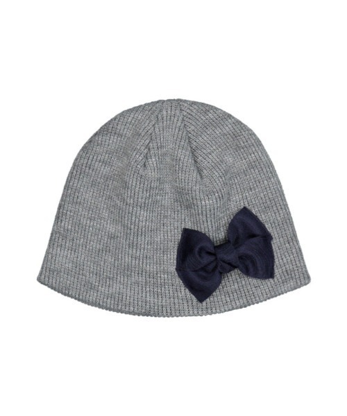 SETUPEXE（セットアップイーエックスイー）の「RIBBON BEANIE（ニットキャップ/ビーニー・レディース・LT.GRY・フリー）」の2枚目の写真