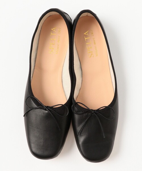 Demi-Luxe BEAMS（デミルクス ビームス）の「SPELTA / IMMA NAPPA バレエシューズ（パンプス・レディース・ブラック・39/38/37/36）」の7枚目の写真