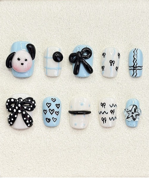WEGO(ウィゴー)の「WEGO/イマドキ韓国風アートショートネイルチップ/ウィッシュコア・Y2k(ネイル用品/ネイルケア・レディース・その他1/その他2/その他3/その他4・MEDIUM/LARGE)」の11枚目の写真