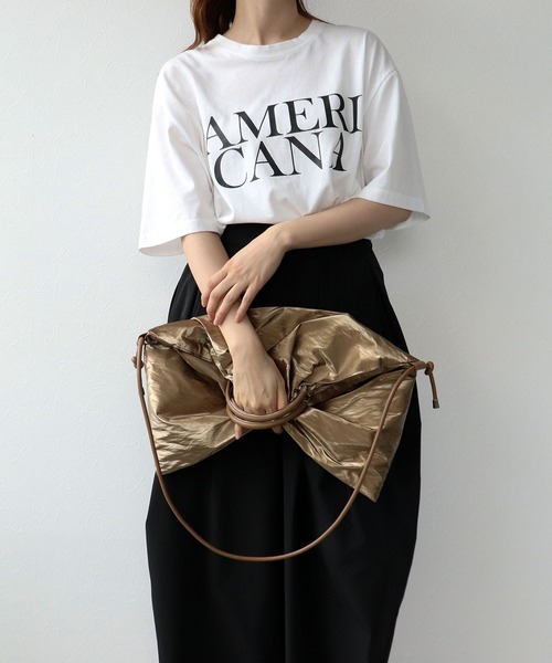 Cepica（セピカ）の「コンビ金手2WAYトート（トートバッグ・レディース・マスタード/カーキ/シルバー・FREE）」の3枚目の写真