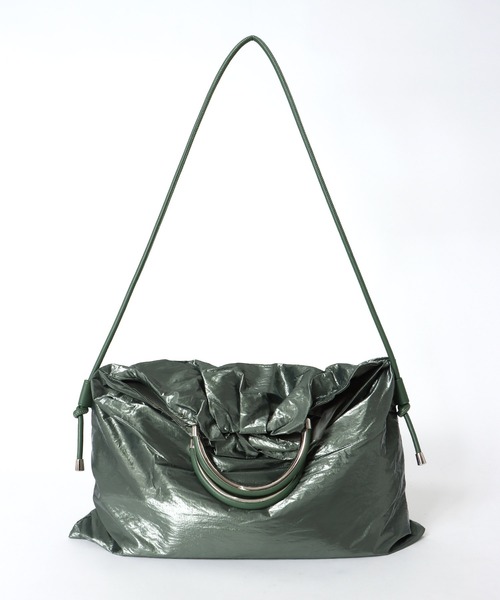 Cepica（セピカ）の「コンビ金手2WAYトート（トートバッグ・レディース・マスタード/カーキ/シルバー・FREE）」の11枚目の写真