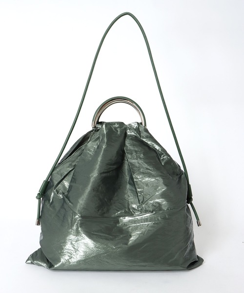 Cepica（セピカ）の「コンビ金手2WAYトート（トートバッグ・レディース・マスタード/カーキ/シルバー・FREE）」の10枚目の写真