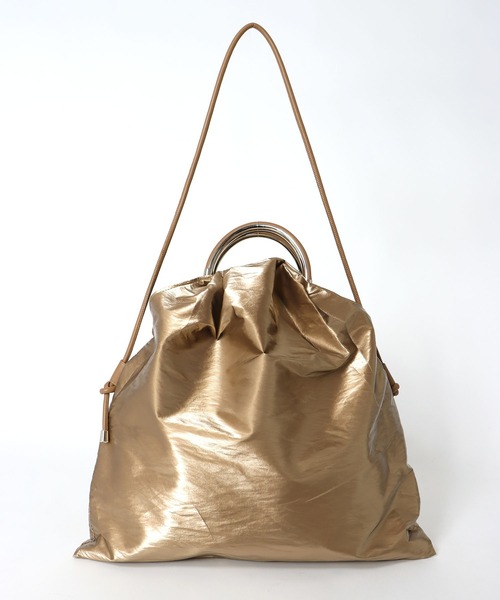 Cepica（セピカ）の「コンビ金手2WAYトート（トートバッグ・レディース・マスタード/カーキ/シルバー・FREE）」の6枚目の写真