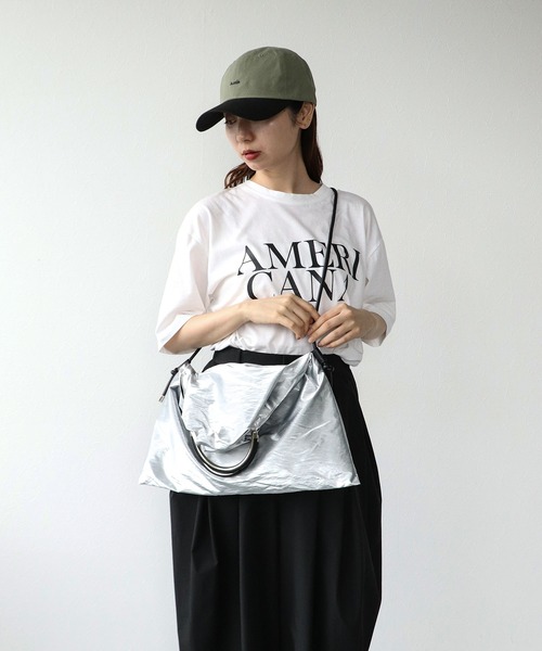 Cepica（セピカ）の「コンビ金手2WAYトート（トートバッグ・レディース・マスタード/カーキ/シルバー・FREE）」の15枚目の写真