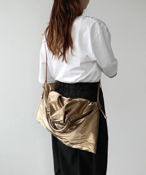 Cepica（セピカ）の「コンビ金手2WAYトート（トートバッグ・レディース・マスタード/カーキ/シルバー・FREE）」の21枚目の写真