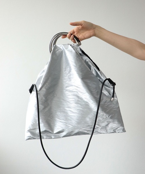 Cepica（セピカ）の「コンビ金手2WAYトート（トートバッグ・レディース・マスタード/カーキ/シルバー・FREE）」の14枚目の写真