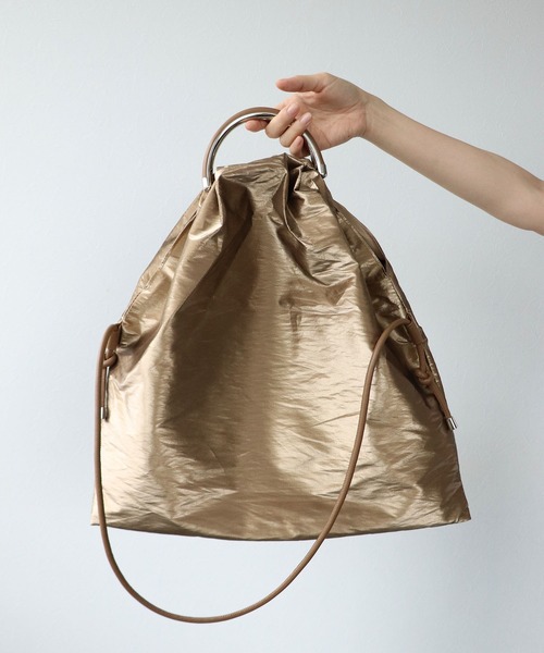 Cepica（セピカ）の「コンビ金手2WAYトート（トートバッグ・レディース・マスタード/カーキ/シルバー・FREE）」の19枚目の写真