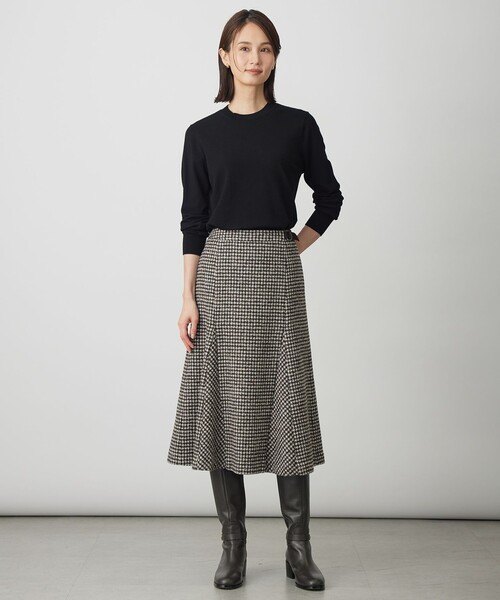 J.PRESS Ladies(J.プレス レディス)の「【WEB限定】PRINCE クルーネック ニット(ニット/セーター・レディース・ベージュ系1/ダルブルー系/ベージュ系/ブラック系/イエロー系/ホワイト系・SMALL)」の19枚目の写真