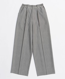 【美品】MAISON SPECIAL ストライプ　ショートパンツ　サイズ38 SALE】Stripe Tack Wide Silhouette Pants