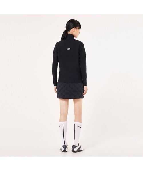 OAKLEY(オークリー)の「オークリー ELEVATE COMFORTABLE H/Z FLEECE /GOLF ゴルフ/レディース/トップス/ジャケット/ UPF50+/ 防風 / 吸汗速乾 /OAKLEY(その他トップス・レディース・ホワイト/ブラック・S/XS/M/L)」の9枚目の写真