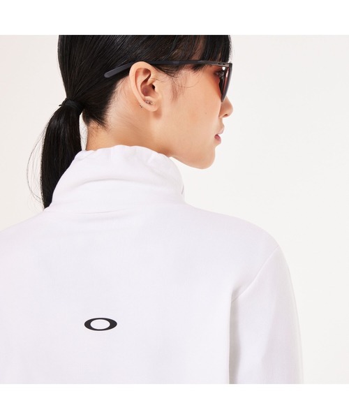 OAKLEY(オークリー)の「オークリー ELEVATE COMFORTABLE H/Z FLEECE /GOLF ゴルフ/レディース/トップス/ジャケット/ UPF50+/ 防風 / 吸汗速乾 /OAKLEY(その他トップス・レディース・ホワイト/ブラック・S/XS/M/L)」の13枚目の写真