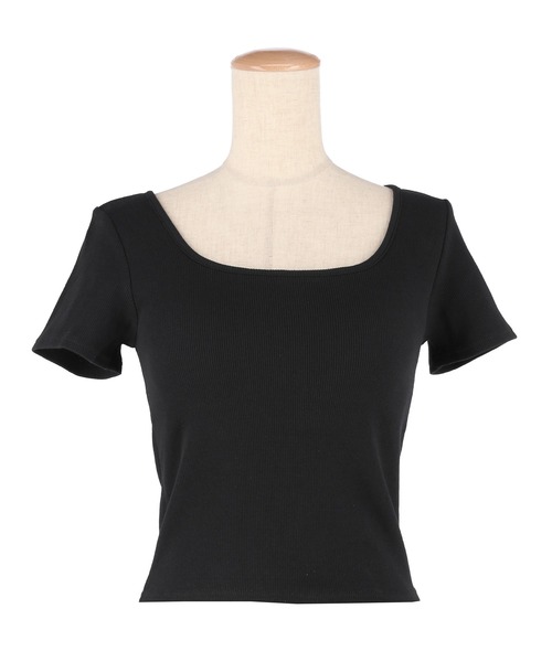 セール】OUT BRA 半袖クロップドトップス（Tシャツ/カットソー