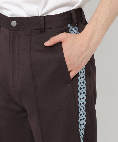 HARE（ハレ）の「フュージョンライントラックパンツ(HARE)（スラックス・メンズ・ブラック/ブラウン・FREE）」の20枚目の写真