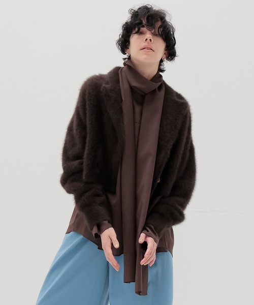 DRESSLAVE（ドレスレイブ）の「fox cashmere short w jacket