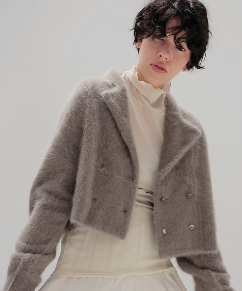 DRESSLAVE fox cashmere short ｗ jacket DRESSLAVE（ドレスレイブ）の「fox cashmere short w jacket