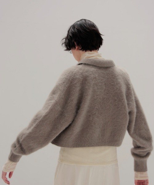 DRESSLAVE fox cashmere short ｗ jacket fox cashmere short w jacket(フォックスカシミヤショート丈ダブル