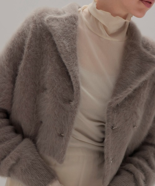 DRESSLAVE（ドレスレイブ）の「fox cashmere short w jacket