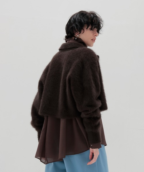 DRESSLAVE（ドレスレイブ）の「fox cashmere short w jacket