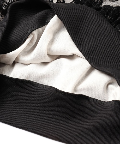 mintdesigns(ミントデザインズ)の「TOILE DE JOUY TOPS(Tシャツ/カットソー・レディース・ブラック/ネイビー・ONESIZE)」の12枚目の写真