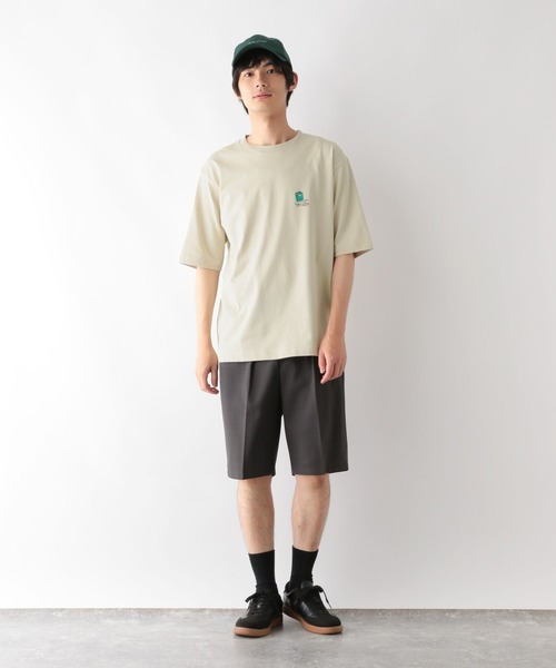 GLOBAL WORK(グローバルワーク)の「フローズンTシャツ/プリント/577531(Tシャツ/カットソー・メンズ・ホワイト/ミント/チャコールグレー/ライトベージュ・MEDIUM/X-LARGE/LARGE/SMALL)」の16枚目の写真