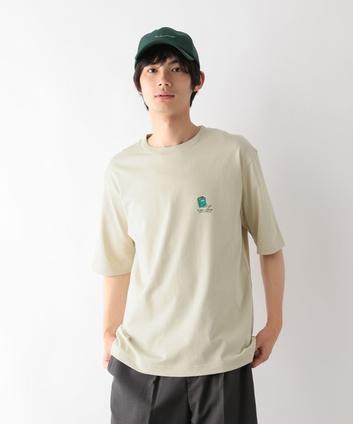 GLOBAL WORK(グローバルワーク)の「フローズンTシャツ/プリント/577531(Tシャツ/カットソー・メンズ・ホワイト/ミント/チャコールグレー/ライトベージュ・MEDIUM/X-LARGE/LARGE/SMALL)」の17枚目の写真