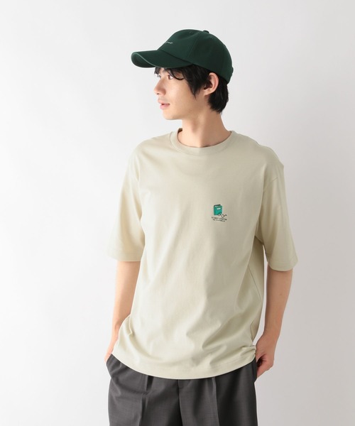 GLOBAL WORK(グローバルワーク)の「フローズンTシャツ/プリント/577531(Tシャツ/カットソー・メンズ・ホワイト/ミント/チャコールグレー/ライトベージュ・MEDIUM/X-LARGE/LARGE/SMALL)」の18枚目の写真